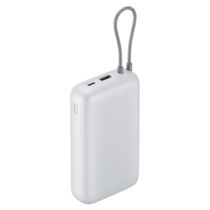 Внешний аккумулятор Ксиаоми 20000 mAh 22,5W (CCC) с кабелем Type-C White (белый)