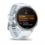 Умные часы  Garmin Forerunner 170 43mm Amoled белый с белым силиконовым ремешком (010-03920-51) Тайвань