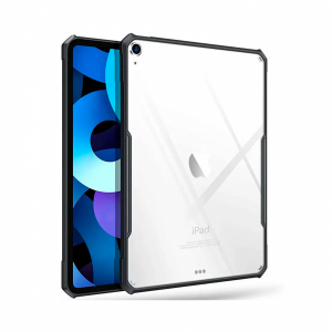 Противоударная накладка Xundd совместимый с iPad Air 13" (2024) прозрачный с черными бортами