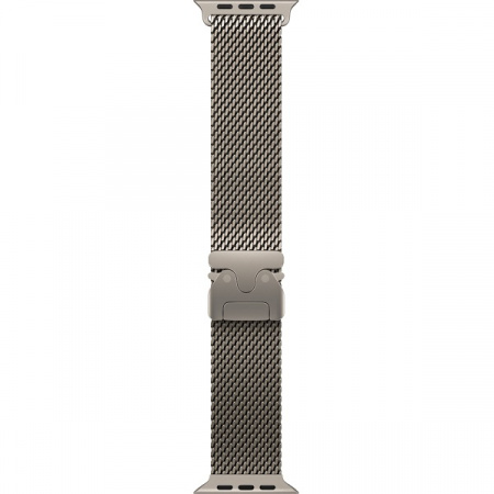 Apple Watch Ultra 3 (2025) GPS + Cellular, 49 мм, корпус из титана, ремешок Titanium Milanese Loop (M) цвета natural titanium (натуральный титан) MEWY4 - фото 3