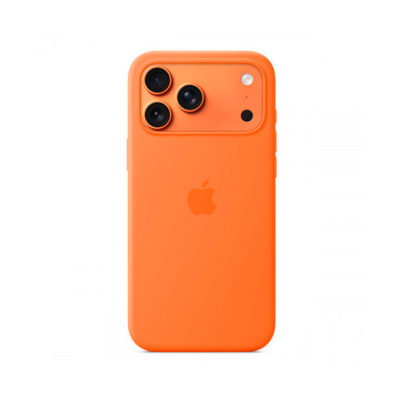 Чехол Apple iPhone 17 Pro Max Silicone Case with MagSafe - Orange (MGFL4) оранжевый