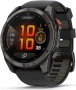 Умные часы Garmin Fenix 8 Pro 47mm Amoled Sapphire DLC Titanium with Black/Pebble Gray Silicone Band (010-03198-00)