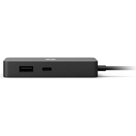 Переходник Microsoft Surface Type-C/USB/VGA/HDMI/Ethernet Travel Hub черный - фото 3