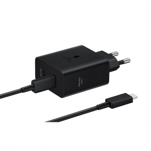 Сетевой блок Samsung 50 W Duo с кабелем 1,8 м черный парал/импорт SZ