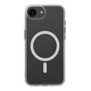 Противоударная накладка Cabal Premium Clear Case c MagSafe для Apple iPhone 17е прозрачная