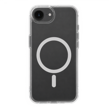 Противоударная накладка Cabal Premium Clear Case c MagSafe для Apple iPhone 17е прозрачная - фото 2