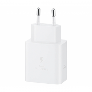 Сетевое зарядное устройство + (кабель Type-C/Type-C) Samsung (EP-T4511XWEGEU) 45W белое LB