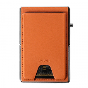 Картхолдер Wiwu (MW-006) Regal MagSafe Metal  коричневый