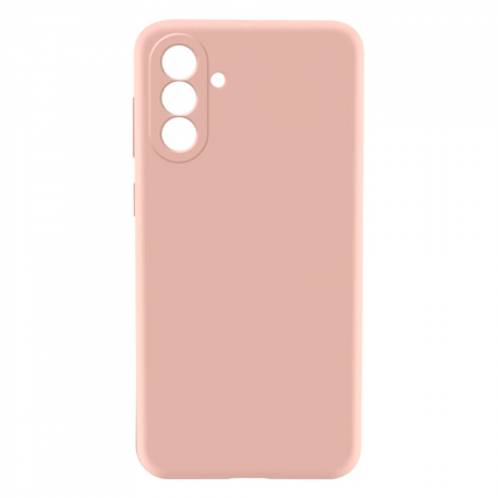 Накладка Silicone Case совместимая с Samsung А57 (SC) нежно-розовая - фото 2