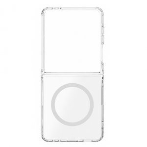 Противоударная накладка Cabal Premium Clear Case c MagSafe для Samsung Galaxy Flip 7 прозрачная