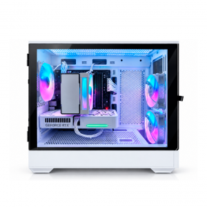 Системный блок intel i5-12400F/16Gb-Ram/SSD 1Tb/8Gb-RTX5060 Wi-Fi+ВТ/600WT/aRGB WiFi+BT 1STPLAYER DK D7 БЕЛЫЙ