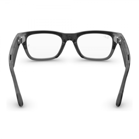 Ray Ban Meta BLAYZER OPTICS (Gen2) S50 RW7001 (матовая прозрачная, серо-голубая оправа/прозрачные линзы)  - фото 3