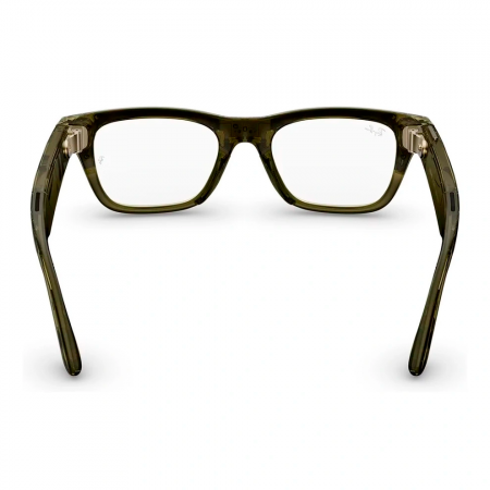 Ray Ban Meta BLAYZER OPTICS (Gen2) S54 RW7001 (темно-оливковая оправа/прозрачные линзы) - фото 3