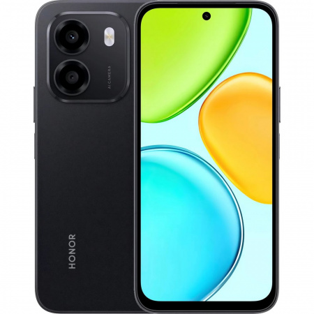 Honor X6e 4G 4/256Gb (Helio G81) Полночный черный EAС