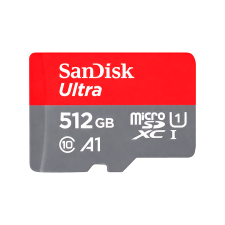 Карта памяти SanDisk Ultra Micro SDXC 512Gb U1 C10 4K 100 MB/s EAC