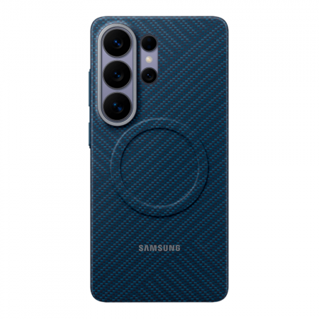 Чехол-накладка Samsung Carbon Magnet Case Galaxy S26 Ultra (EF-KS948) темно-синий - фото 5