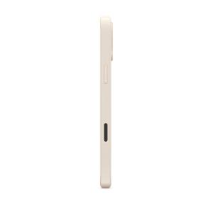 Пластиковая накладка be Case с MagSafe совместимая с iPhone 16 Pro слоновая кость