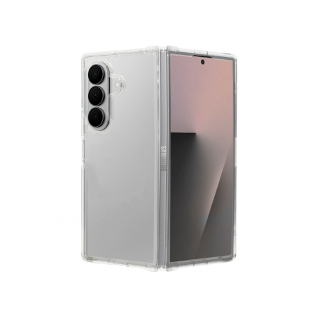 Пластиковая накладка Keephone X-Crystal совместимая с Samsung Z Fold7 прозрачная 