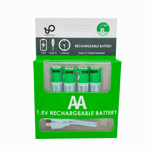 Батарейки перезаряжаемые AA Type-C 2600mWh