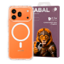 Противоударная накладка Cabal Premium Clear Case c MagSafe для Honor 600 Pro прозрачная