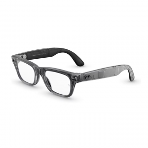 Ray Ban Meta BLAYZER OPTICS (Gen2) S54 RW7001 (матовая прозрачная, серо-голубая оправа/прозрачные линзы)  