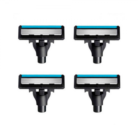Набор сменных лезвий  для Mijia Lemon Razor 5+1 (4 шт)