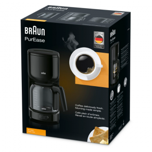 Кофеварка капельная Braun 3108-KF3120BK черная (Китай)