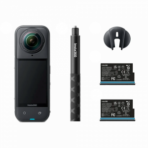 Экшен камера Insta360 X5 Starter Bundle 360° 8K черный