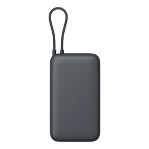 Внешний аккумулятор Ксиаоми 20000 mAh 22,5W (CCC) с кабелем Type-C Black (черный)