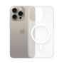 Противоударная накладка Cabal Premium Clear Case c MagSafe совместимая с Apple iPhone 15 Pro Max прозрачная