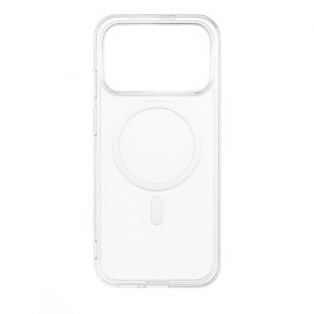 Противоударная накладка Cabal Premium Clear Case c MagSafe для Poco F8 Pro/F9 Pro прозрачная - фото 3