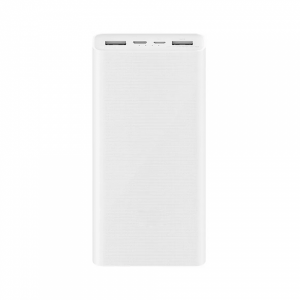 Внешний аккумулятор Ксиаоми Power Bank 3 20000 mAh 18W (ССС) белый (CE)