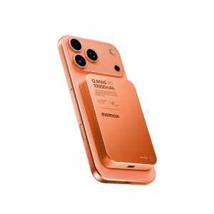 Внешний аккумулятор Momax Q. Mag X1 с MagSafe 10000 mAh оранжевый ССС