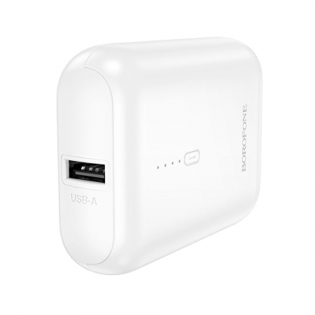 Внешний аккумулятор Borofone BJ81 5000 mAh белый CCC - фото 2