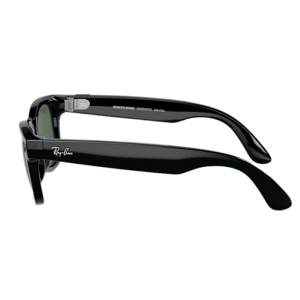 Ray Ban Meta Wayfarer (Gen2) RW4012 Shiny Black/G15 Green (глянцевая чёрная рамка/зеленый ) М