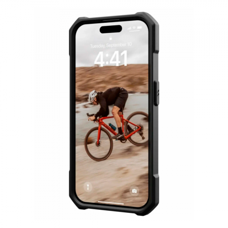 Противоударная накладка UAG Essential Armor MagSafe совместимая с iPhone 15 Pro черная - фото 4
