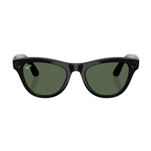 RayBan Meta Skyler gen 2 RW4014 S52 Shiny black/G15 Green (глянцевая черная рамка , зеленые линзы) 