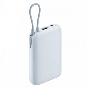 Внешний аккумулятор Ксиаоми 20000 mAh 33W с кабелем Type-C White (белый)