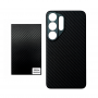 Кевларовая накладка Original Kevlar совместимая с Samsung S26 Ultra (DBlack 1500) черная