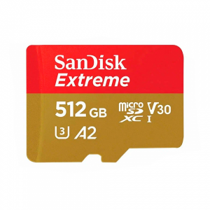 Карта памяти SanDisk Extreme Micro SD 512Gb 4K 190/130 MB/s