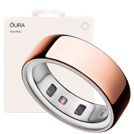 Умное кольцо Oura Ring 4 - Rose gold (Розовое золотой), Size  7