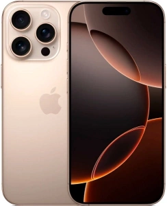 Apple iPhone 16 Pro 256GB Dual-SIM desert titanium (пустынный титан) обмененный, (новый, не активированный, без RuStore) гарантия 1 год