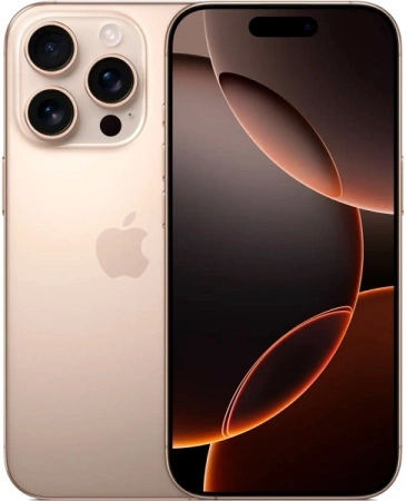Apple iPhone 16 Pro 256GB Dual-SIM desert titanium (пустынный титан) обмененный, (новый, не активированный, без RuStore) гарантия 1 год