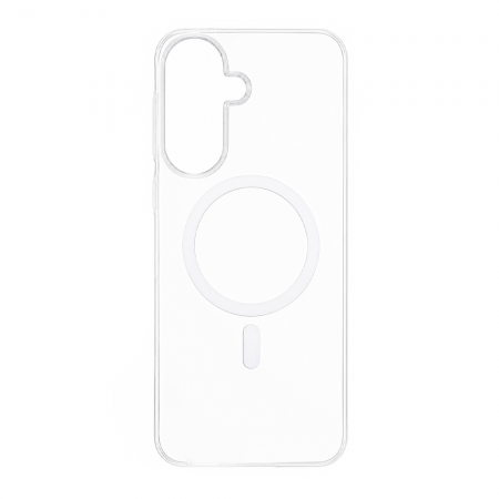 Пластиковая накладка VERRATON с MagSafe совместимая с Samsung A57 прозрачная  - фото 2
