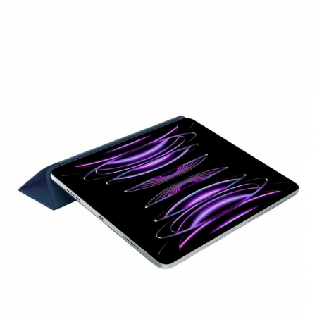 Чехол-книжка Smart Folio совместимая с iPad Air 11" (2024/2025/2026) темно-синяя - фото 2