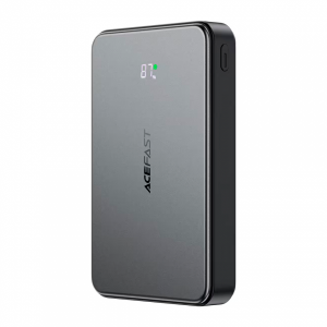 Внешний аккумулятор AceFast М31 MagSafe + кабель Type-C 10000 mAh 22,5W черный ССС