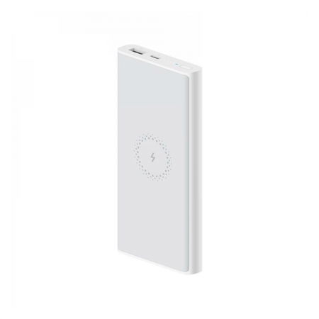Внешний аккумулятор Ксиаоми Wireless Power Bank Youth Edition 10000 mAh 10W (WPB15PDZ) белый (CN)