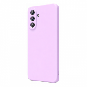 Накладка Silicone Case совместимая с Samsung A36/A37/A56 (SC) лавандовая 