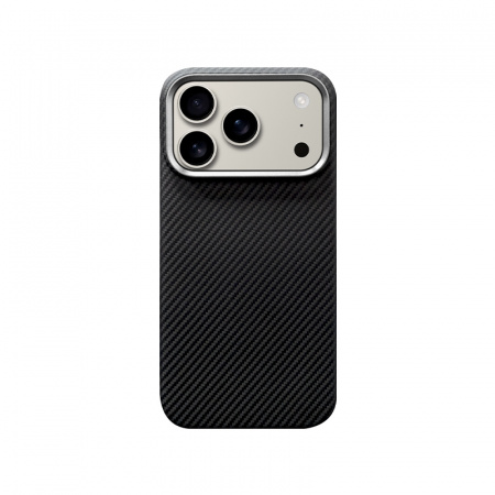 Кевларовая накладка Cabal Kevlar Case Ultra-Slim Small Weave совместимая с iPhone 17 Pro черный