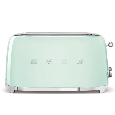 Тостер SMEG TSF02PGEU, 4 ломтика, цвет пастельный зеленый